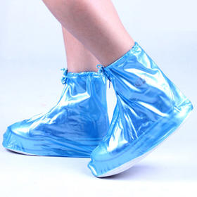 【家居杂物】。女式平跟防雨鞋套 加厚底女款高跟防水鞋套防水套