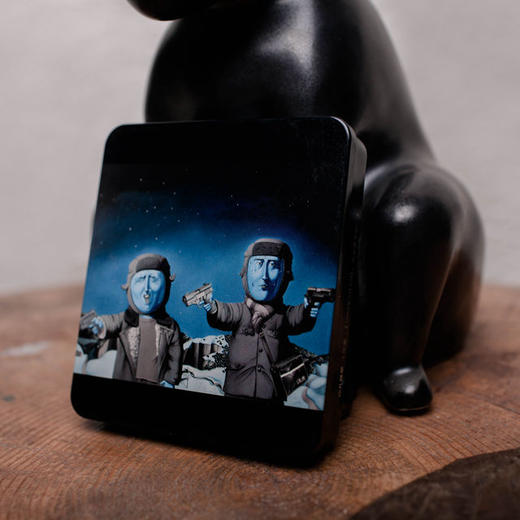 普洱熟茶—小铁盒系列—二王 商品图0