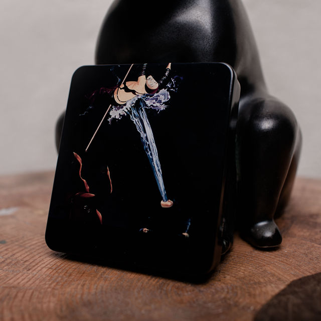 普洱熟茶—小铁盒系列—口吐莲花