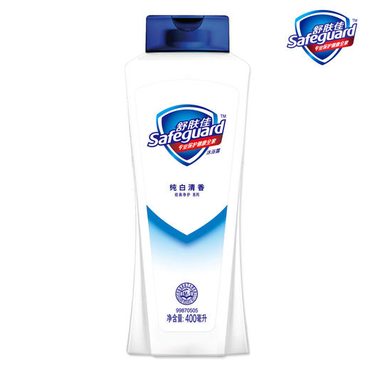 舒肤佳健康沐浴露纯白清香型400ml