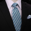 仕族Eabri男士团体领带真丝 职业领带商务结婚正装领带纯色 商品缩略图3