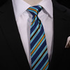 仕族Eabri男士团体领带真丝 职业领带商务结婚正装领带纯色 商品缩略图4