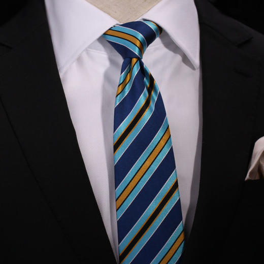 仕族Eabri男士团体领带真丝 职业领带商务结婚正装领带纯色 商品图4