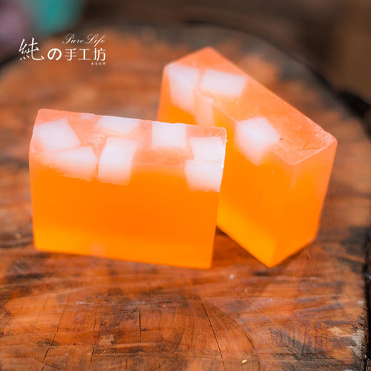 【纯妧手工坊】淡斑 提亮肤色~~敏感肌适用 橙花舒缓手工皂精油皂 商品图4