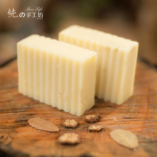 【純妧手工坊】完整滋润~温和清洁保湿~牛奶薰衣草精油手工皂 商品图0