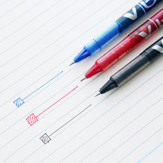 日本pilot百乐bl-vb5 v ball 0.5mm三色直液式走珠笔/水性笔 商品图3