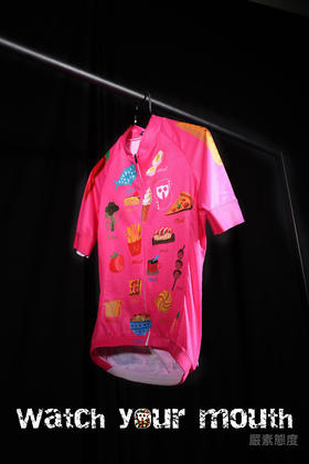 严素卡路里多功能运动衫，女装，轻量 短袖T恤 速干快干  严素态度 吃货