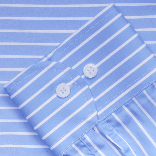 Eabri2016蓝白条纹温莎领英式衬衫 商品图7