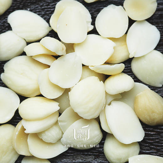 昀蓉时光·甘肃优质去皮脱苦杏仁片·野生无任何添加剂成分·无漂白 （250g/罐） 商品图1