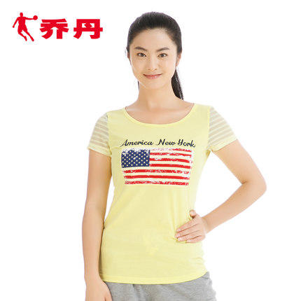 乔丹新品夏季女款运动短袖T恤 商品图1