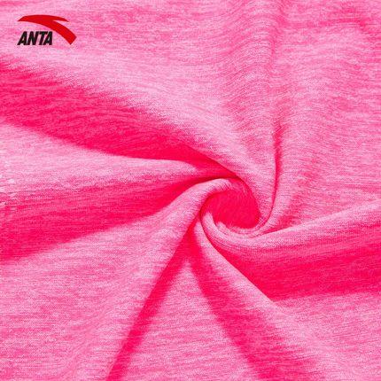 安踏运动背心 女子夏季新款短袖T恤跑步瑜伽健身服贴身健身衣 商品图4