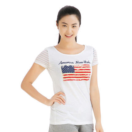 乔丹新品夏季女款运动短袖T恤 商品图2