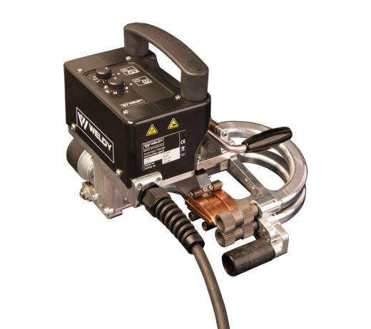 WELDY miniwelder geo2 自动热楔定位土工膜焊接机3.9kg 轻巧便携 60-480℃宽温调节 7.5m/min 高速焊接 欧标插头 货号 154.880 商品图1