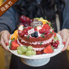 乡田小墅 【粉色的心】母亲节特别款裸蛋糕加花束 礼包 商品缩略图2