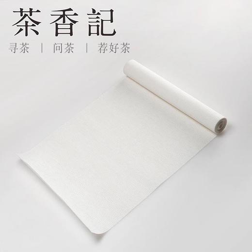 茶香记 纸编 茶席 茶帘 桌旗 茶垫 吸水平整 基础百搭 茶席布 商品图2