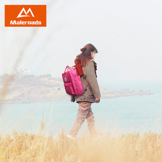 迈路士时尚潮流旅行休闲运动户外包登山徒步双肩背包男女 商品图4