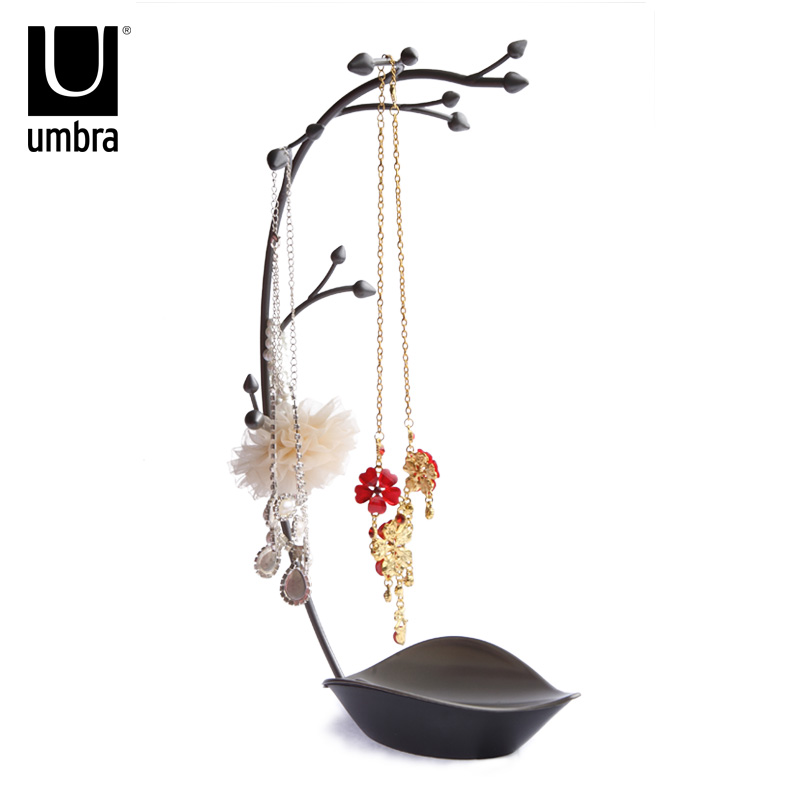 加拿大umbra 兰花造型时尚创意珠宝首饰架饰品收纳架 饰品展示架