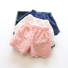 【女童裤子】童装儿童短裤韩版夏季新纯棉蕾丝女童热裤公主百搭镂空薄 商品缩略图0