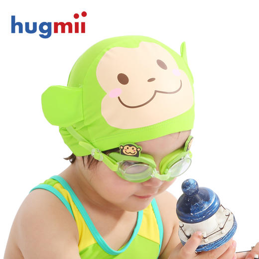 【特价售空不补】hugmii儿童泳帽造型立体款 商品图0