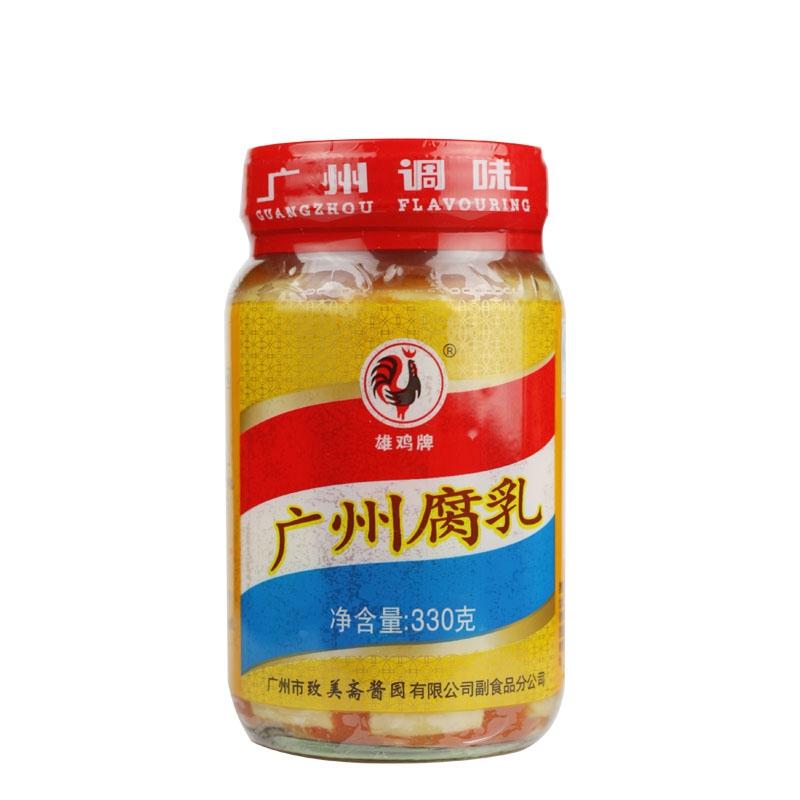 广州腐乳 雄鸡牌 330g