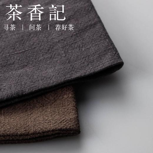 茶香记 棉麻茶巾 加厚洁方茶巾 茶布 茶席必备 茶道零配 功夫茶具 商品图3