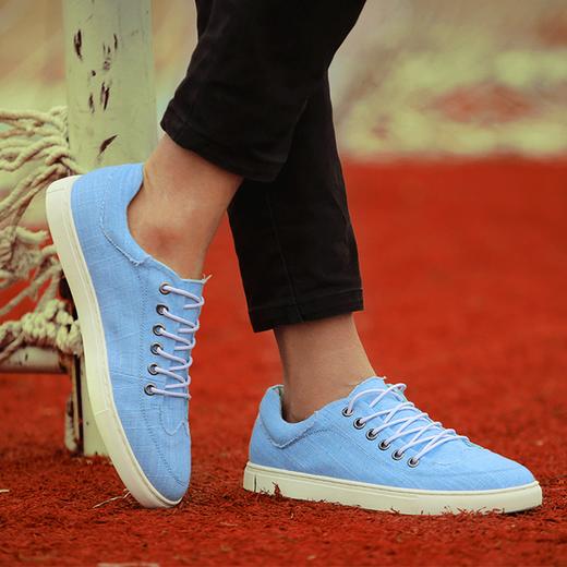 【服饰鞋包】夏季新款休闲鞋帆布鞋男士小白鞋韩版学生板鞋潮男鞋 商品图3