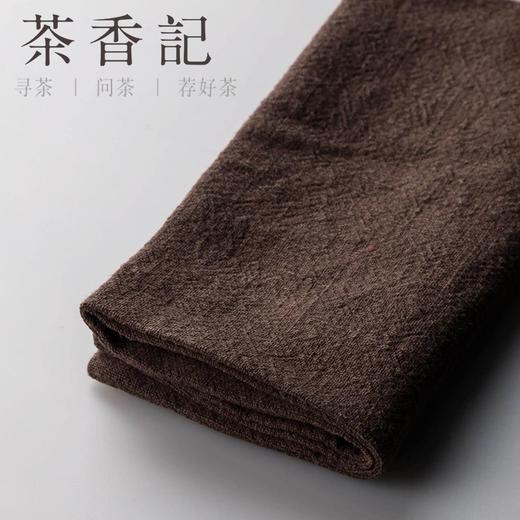 茶香记 棉麻茶巾 加厚洁方茶巾 茶布 茶席必备 茶道零配 功夫茶具 商品图2