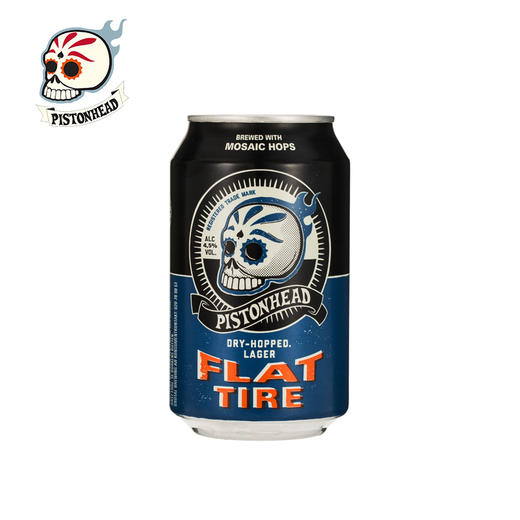 骷髅头福莱特黄啤酒（精酿拉格）330ml 4.5% 商品图1