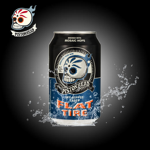 骷髅头福莱特黄啤酒（精酿拉格）330ml 4.5% 商品图4