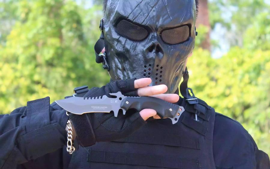 三叉戟战术刀,高性价实用战术刀!