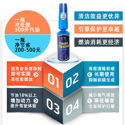 【买6送6】蓝瓶汽油添加剂6瓶装（实发12瓶蓝瓶汽油剂） 商品图2