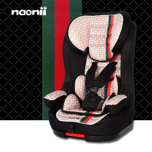 （永久下架）【大牌驾到】诺尼亚NAONII 汽车儿童安全座椅 全能天使9个月-12岁带ISOFIX接口 商品图2