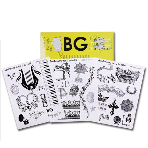 【BG】BG纹身贴-维也纳 商品图0