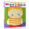 【新人礼】【送音频】【身体部位认知】Where Is Baby's Belly Button? 宝宝的肚脐眼在哪里？Karen Katz经典纸板翻翻书 商品缩略图0