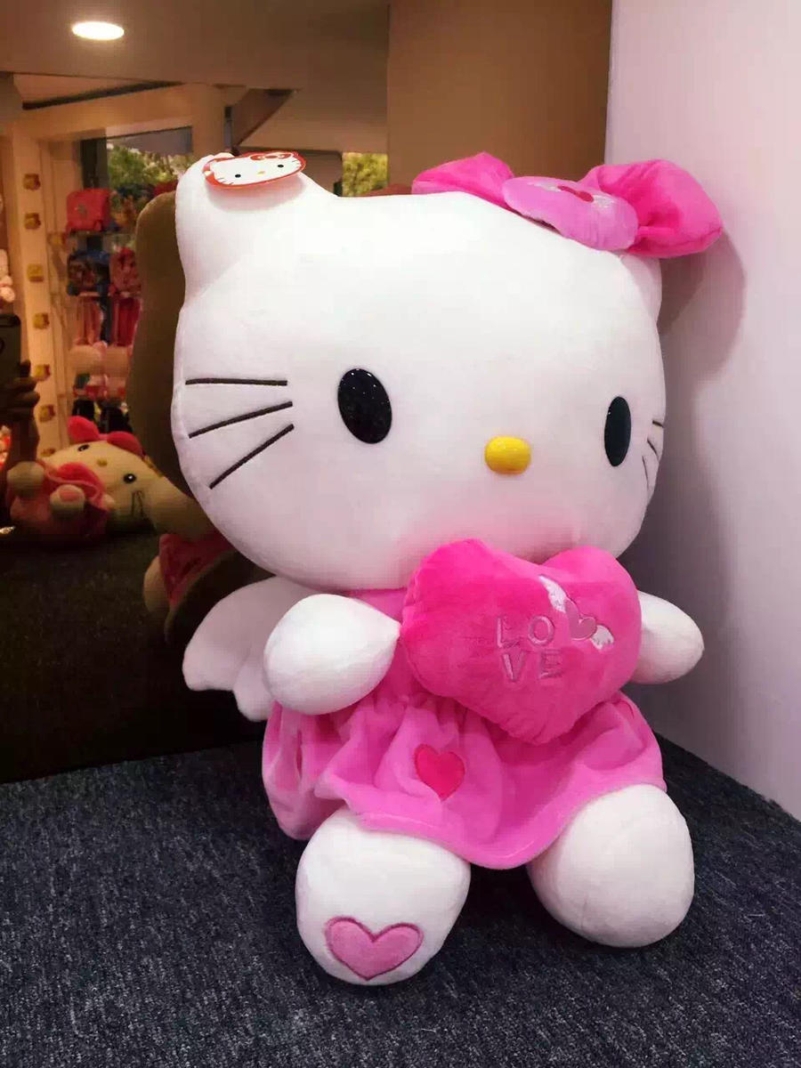 粉色kt猫:大,中,小 不包邮 2016007