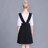 【服饰鞋包】拉夏薇媞背带连衣裙夏季新款时尚a字半身裙学院气质中长裙 商品缩略图1