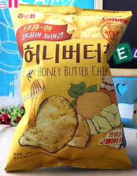 韩国海太蜂蜜黄油薯片60g 商品图0