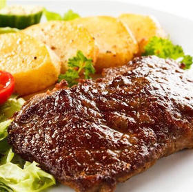 正点调理黑椒牛排 欧香特制牛排