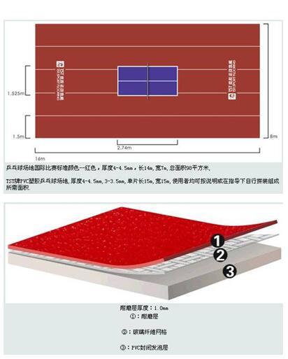 PVC塑胶地板浩康专业地胶 商品图1