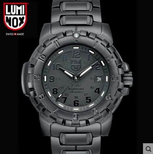 luminox鲁美诺斯6402bo夜鹰f117潜水户外军表