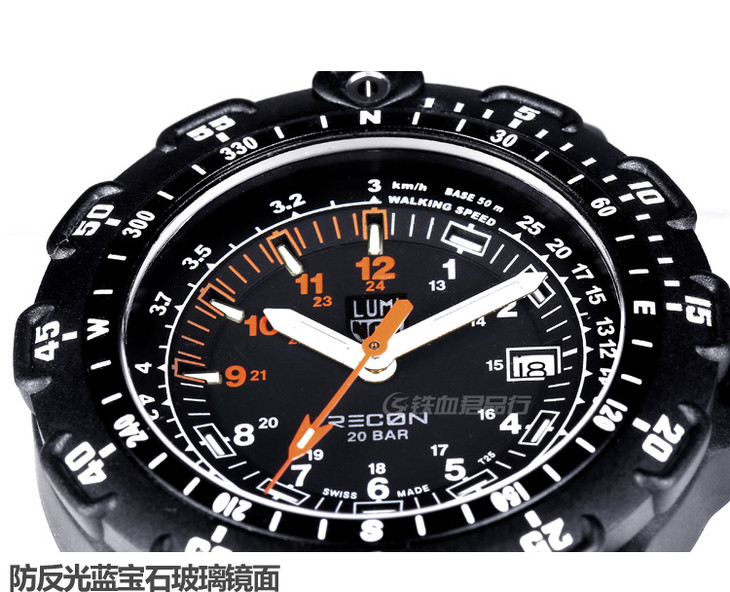 luminox鲁美诺斯8821km军迷手表男士侦察兵潜水手表