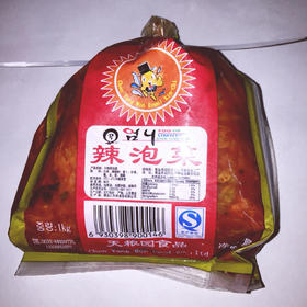 韩式辣白菜天粮园泡菜1kg