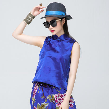 鲜衣怒马中式刺绣旗袍马甲 | 杨丽萍老师同款 | 现货加急发 商品图2