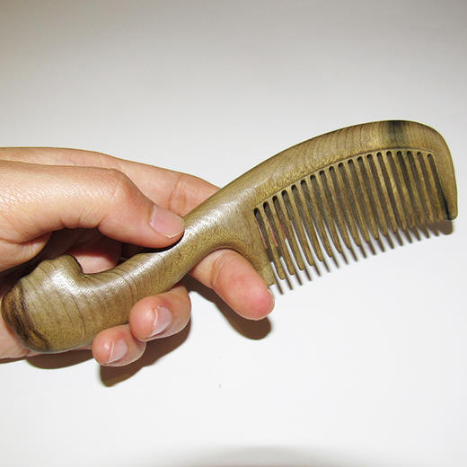 千年乌木金丝楠木梳 商品图2