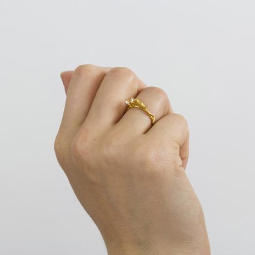 北京仓｜Alex Monroe-Mouse-Topaz 戒指 ［英国设计师］ 商品图2