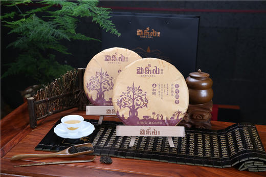 勐乐山和颐普洱系列（大叶陈香）熟饼357g 商品图2