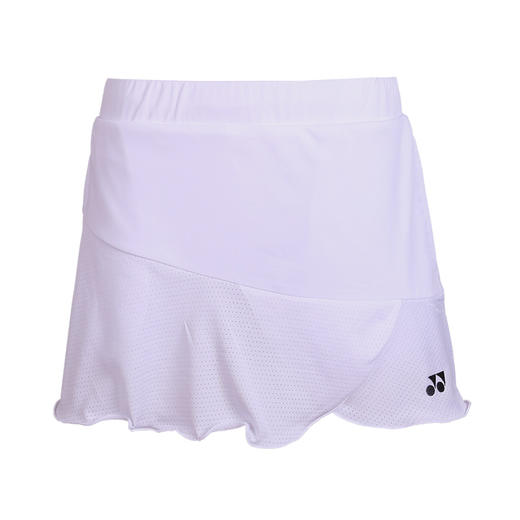 尤尼克斯 YONEX 26027CR 女款羽毛球裤裙 运动短裙 内有打底安全裤设计 商品图1