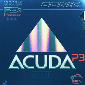 多尼克DONIC Acuda Blue P3 （13023）涩性反胶乒乓球套胶