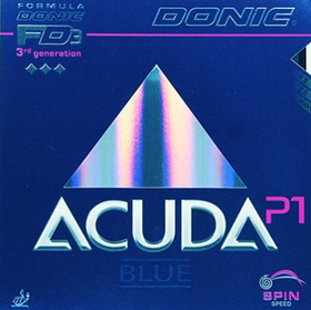 多尼克DONIC Acuda Blue P1 （13021）涩性反胶乒乓球套胶