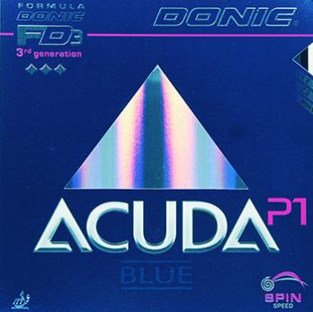 多尼克DONIC Acuda Blue P1 （13021）涩性反胶乒乓球套胶 商品图0